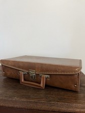 VTG Faux leather tape case, 1980s With Cassette Lot Conway Twitty Kenny Rogers