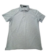 G/Fore Polo Shirt Mens Size M Golf Short Sleeve Performance H93