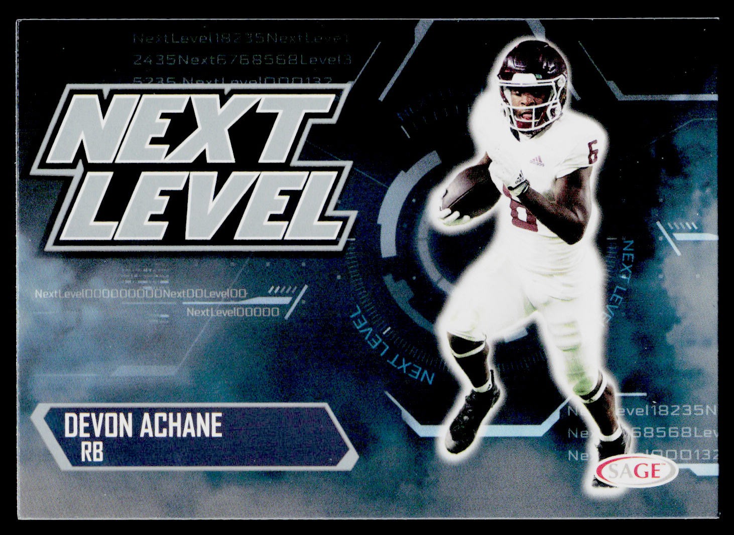 2023 SAGE HIT Silver Devon Achane #200 Texas A&M Aggies
