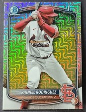 Rainiel Rodriguez 2025 Bowman Chrome 1st Prospect Mojo - St Louis Cardinals