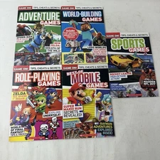 Lot Of 5 Game On Tips Cheats Secrets Magazines Adventure World Building Games