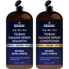 Korean Damage Repair Shampoo & Conditioner Set – Restorative, Strengthening Hair
