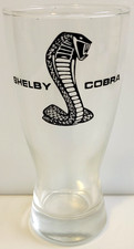 Shelby Cobra Autosport 1970 Catalog Vtg Pilsner Beer Glass Black Logo Ac Mustang Shelby Cobra Autosport 1970 Catalog Vtg Pilsner Beer Glass Black Logo Ac Mustang