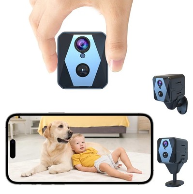 2K Camera, WiFi Mini Cam, 100-Day Standby Time, Real-Time