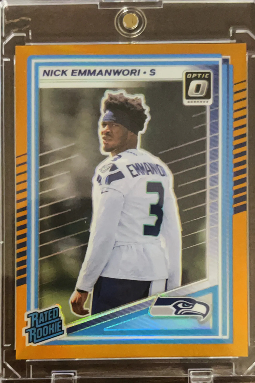 2025 Panini Donruss Optic Nick Emmanwori #277 Orange /299