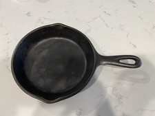 Lodge Number 3 Cast Iron Skillet 6 in Made in USA Vintage Refurbished