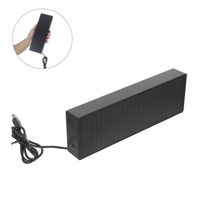 Music Spectrum Clock Led Display Digital Alarm for Bedroom Bedside