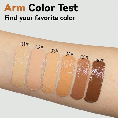 Women 1pcs Makeup Corrector Liquid Foundation Breathable Concealer Waterproof - Picture 14 of 30