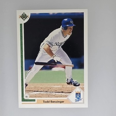 1991 Upper Deck Final Edition - Todd Benzinger #41F
