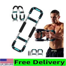 Adjustable Power Twister Arm Trainer - Sculpt Arms  Chest Anywhere, Anytime