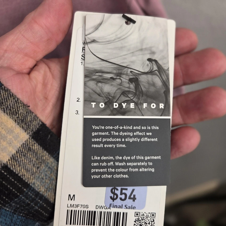 NUEVO CON ETIQUETAS Camisa Lululemon Entrenamiento Relajado Manga Corta Lavada Para Hombres Mediana Rosa Foto 4 de 4