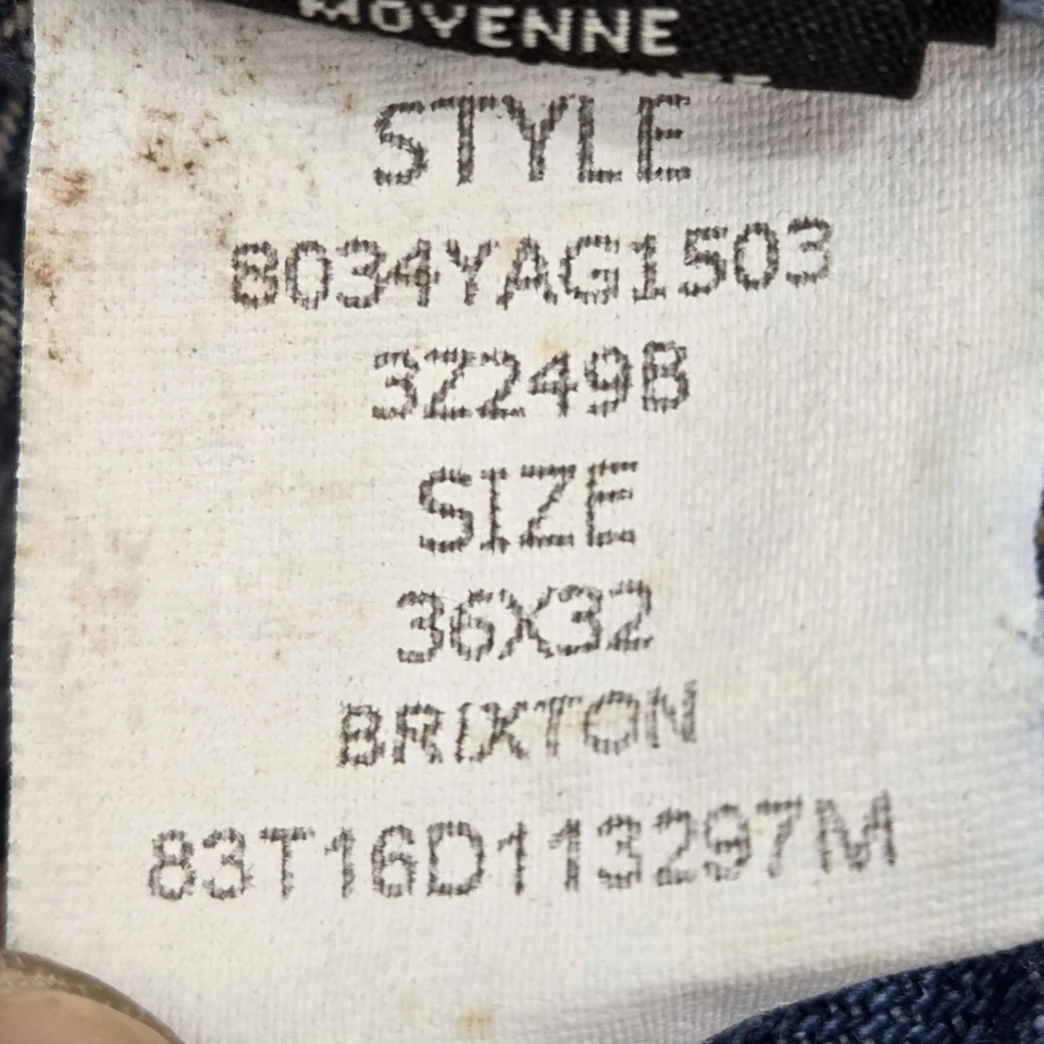 Pantalones de mezclilla holgados vintage RL Polo Jeans Co. para hombre 36X32 azul patinador Y2K Foto 4 de 4