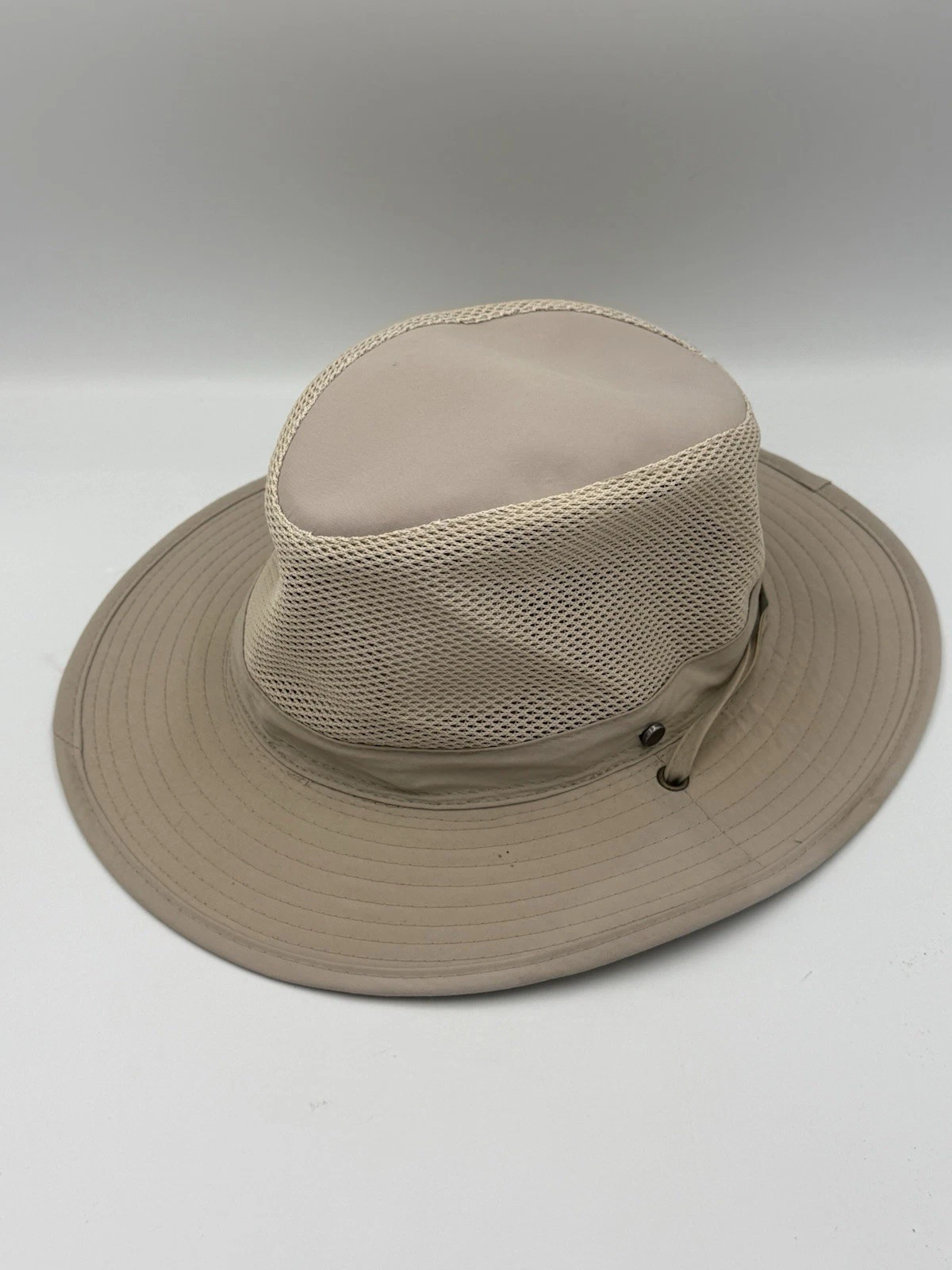 Stetson No Fly Zone Sun Hat Men Small/Medium Sun Guard UV Protection Lightweight