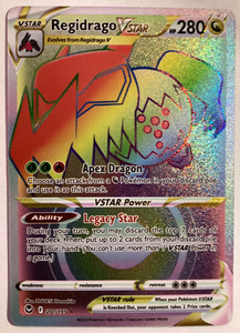 Regidrago Vstar Rainbow | eBay