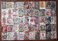 NFL Football San Francisco 49ers Rookie Insert 50 Card Team Lot Collection