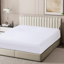 100 Egyptian Cotton Fitted Sheet King Size Only 600 Thread Count 8"-16" Deep...