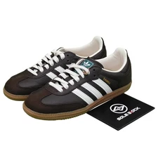 Adidas Samba OG 'Dark Brown Off White Gum' JR0891 Unisex