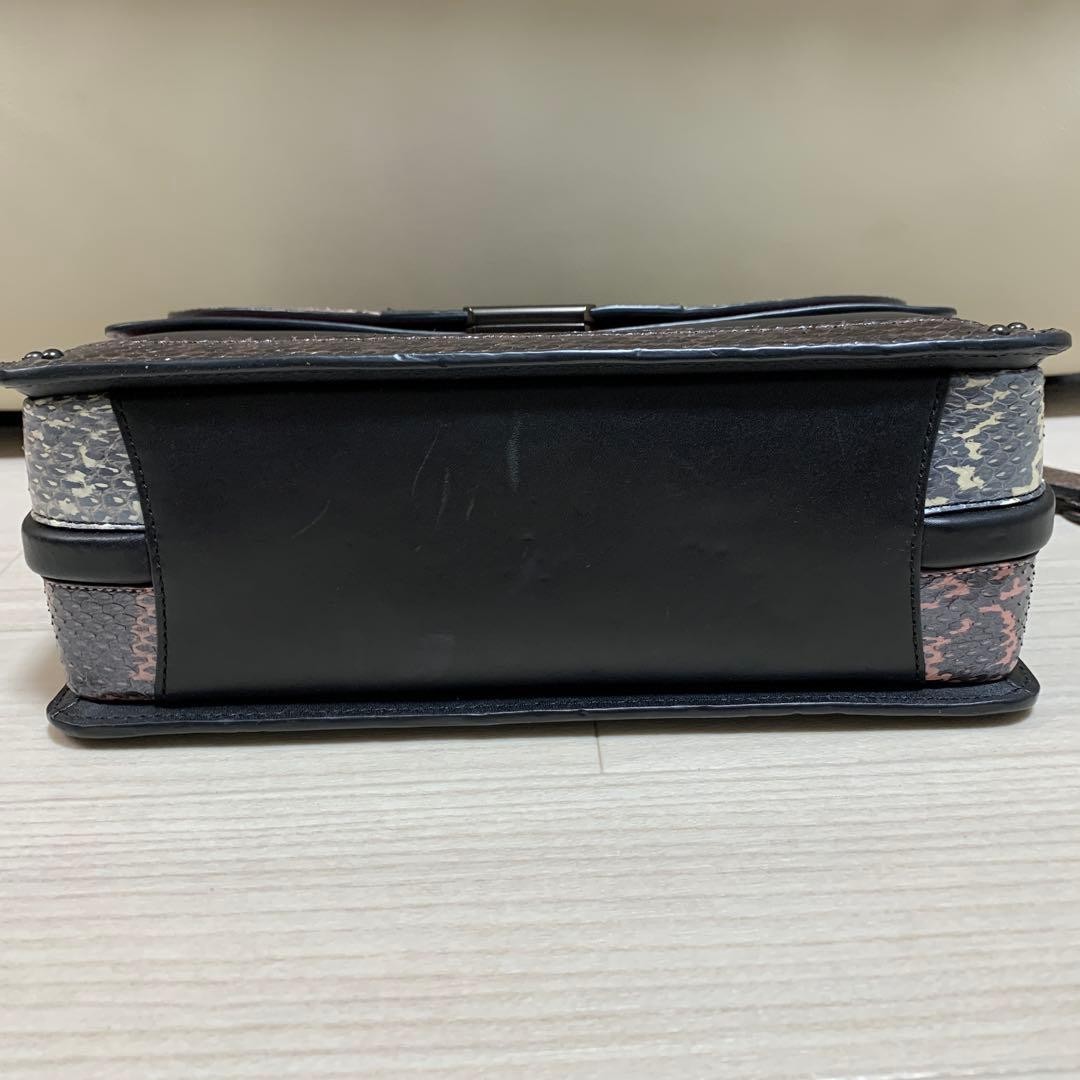 COACH Dreamer Python Pattern 2Way Shoulder Bag At - image 8