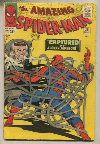 The Amazing Spider-Man :# 25  VG   1st Mary Jane  Marvel SA