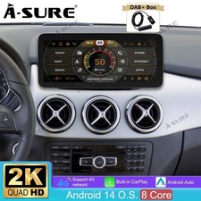 DAB+ 12.3" 4+64GB 2K Android 15 Autoradio Carplay Für Mercedes Benz W246 NTG 4.5 DAB+ 12.3" 4+64GB 2K Android 15 Autoradio Carplay Für Mercedes Benz W246 NTG 4.5