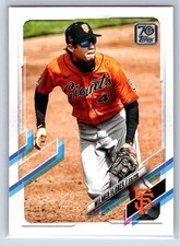 2021 Topps #191 Wilmer Flores San Francisco Giants