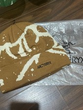 Arc  teryx Grotto Toque Brown Merino Wool Knit Winter Ski Beanie Unisex NWT