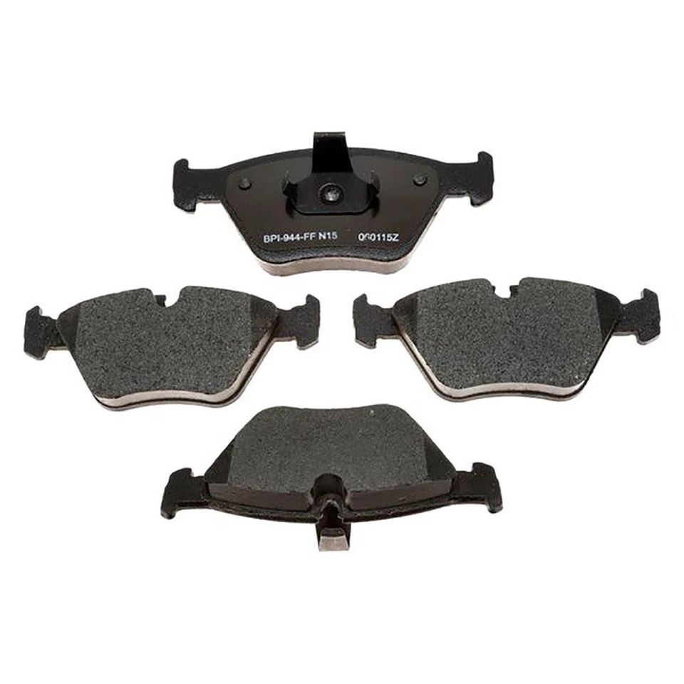 Kit de rotores de freno delanteros + pastillas metálicas y herrajes para BMW X3 2004-2010 Foto 2 de 4