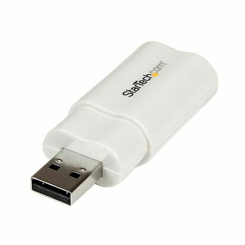Externe Soundkarte USB Startech ICUSBAUDIO Weiß - Bild 2 von 5