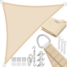 RETOURE Sonnensegel Sonnenschutz UV Schutz Sonnendach Schatten 2,5x2,5x3,5m