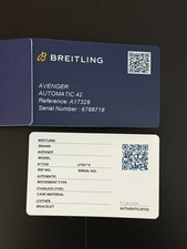 Breitling Avenger Black Dial Ref. A17328 Watch 9