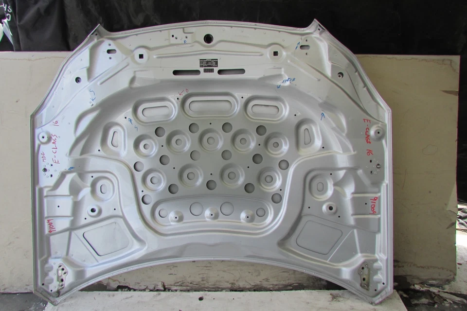 2014-2015-2016 Mercedes Benz W212 E350 E400 E550 Hood Panel Assembly Silver OEM Foto 4 de 4