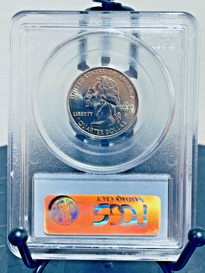 2006-D Washington Quarter Nevada PCGS MS67 Mint State 67 #08505280 - Image 2 of 2