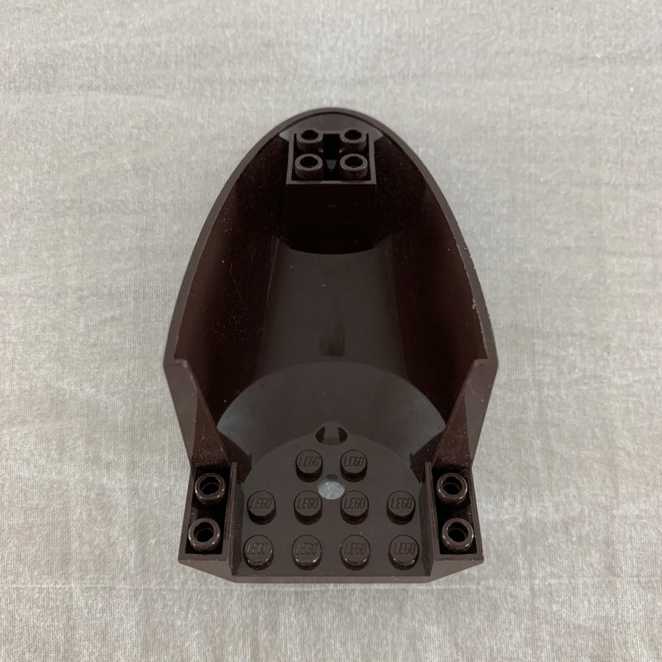 Lego Parte 87616 Fuselaje de Avión Curvo Sección de Popa 6x10 Marrón Oscuro Set 3817 Foto 4 de 4