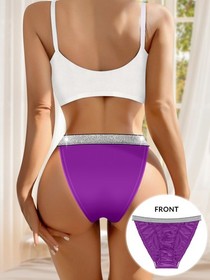 4 Pack Girl Lingeries G String Underwear Briefs Ladies Sexy Women's Pant Set
