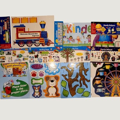 VALUE BUNDLE Lot of 7 Classroom Decoration Sets Banners Bulletin Boards Sealed