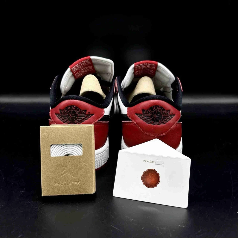 Air Jordan 1 ретро низкие оригинальные Chicago 2025 HQ6998-600 мужские размер - Изображение 4 из 4