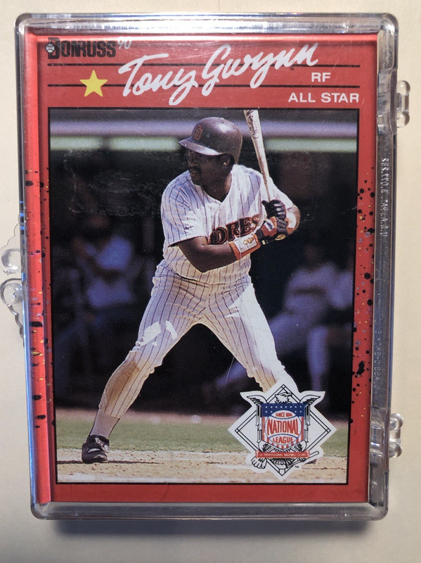 37 CARD LOT 1990 Donruss - Tony Gwynn #705 Recent Major League Performance