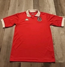 Wales Kappa Polo 2003–05 Vintage Football Shirt Rare Large Excellent Condition