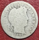 1895-S Barber Dime, Better Date, Free shipping