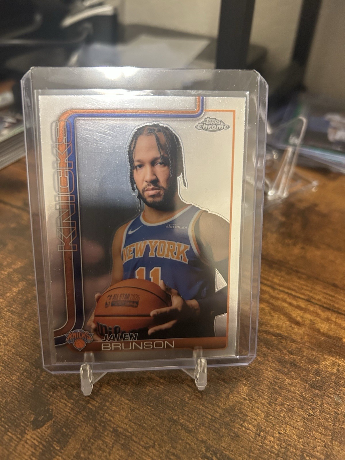 2025-26 Topps Chrome Basketball Jalen Brunson SSP Image Variation