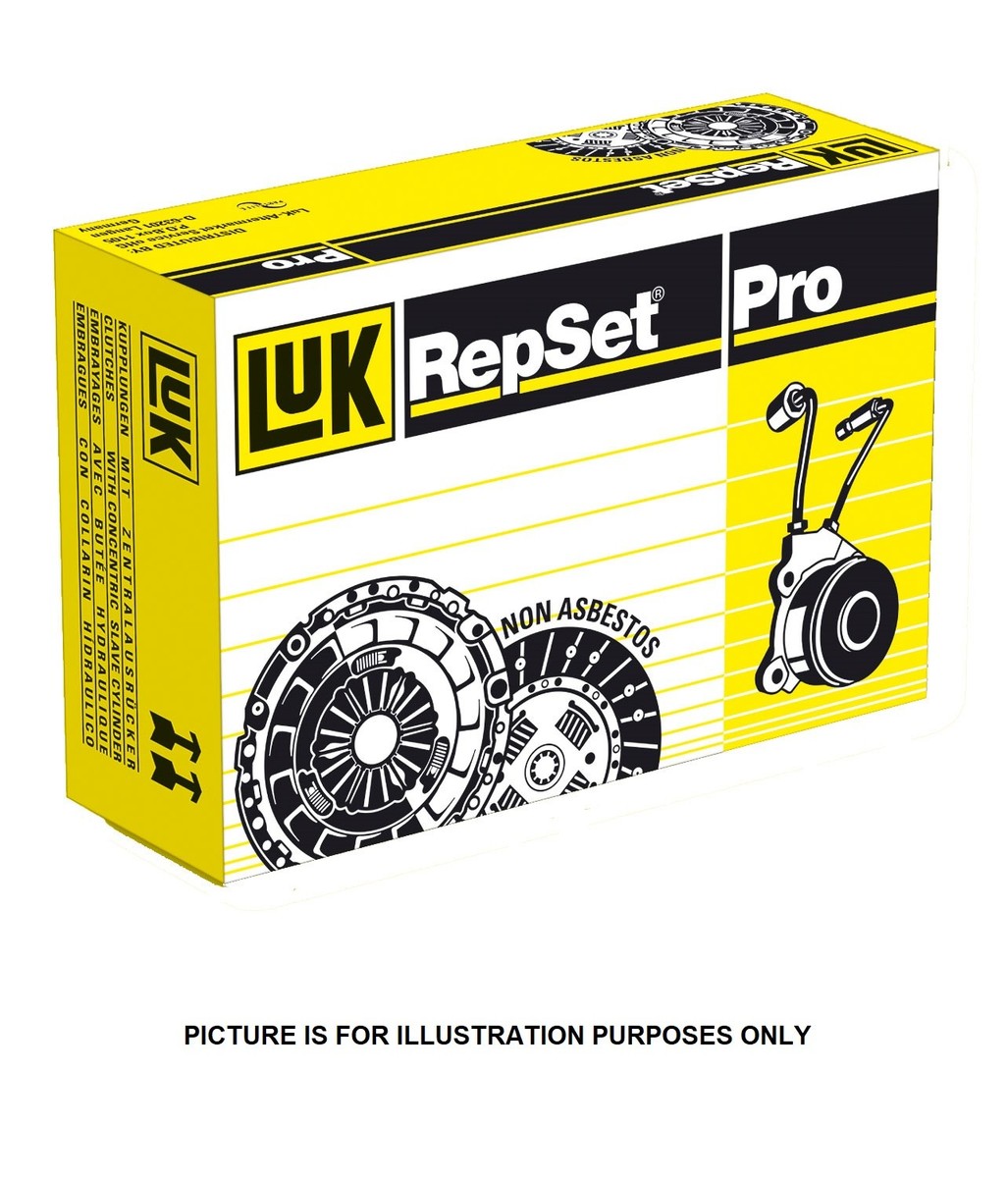 LuK Clutch Kit for Ford Fiesta MK6 2002-2009 Part Number 619306333 