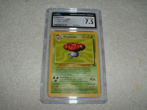 Vileplume (Unlimited) graded CGC 7.5 for sale on eBay