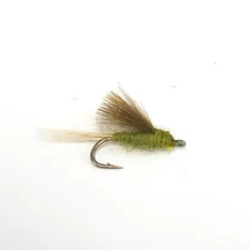 Three (3) CDC Tailwater Duns - Blue Wing Olive (BWO/Baetis) Dry fly emerger