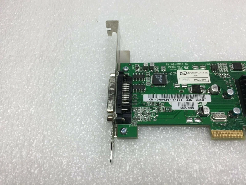 ATI Radeon 7000 AGP 32MB DDR Dual Head Video Card 1028110800 Dell 1R919 FR SHIP! - Image 2 of 4