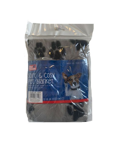 Value Pack Bundle of Pet Dog Cat Puppy Fleece Blankets Pet Car Blanket 70x73cm - Picture 8 of 9