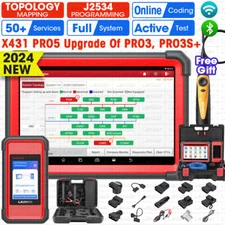Launch X431 Pro5 Pad V Bi-Directional Diagnostic Scanner J2534 Reprogramming V+