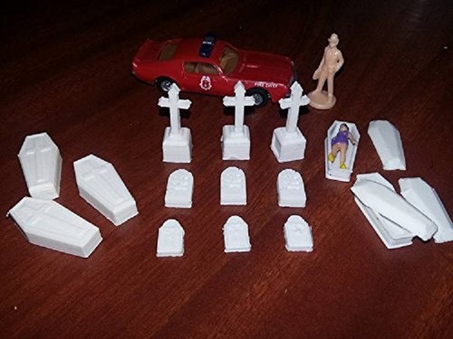 Ho 1/87 Scale Cemetery Graveyard Set - Picture 3 of 6