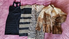 Women's Lot of 4 Dresses and Blazer Size Small
