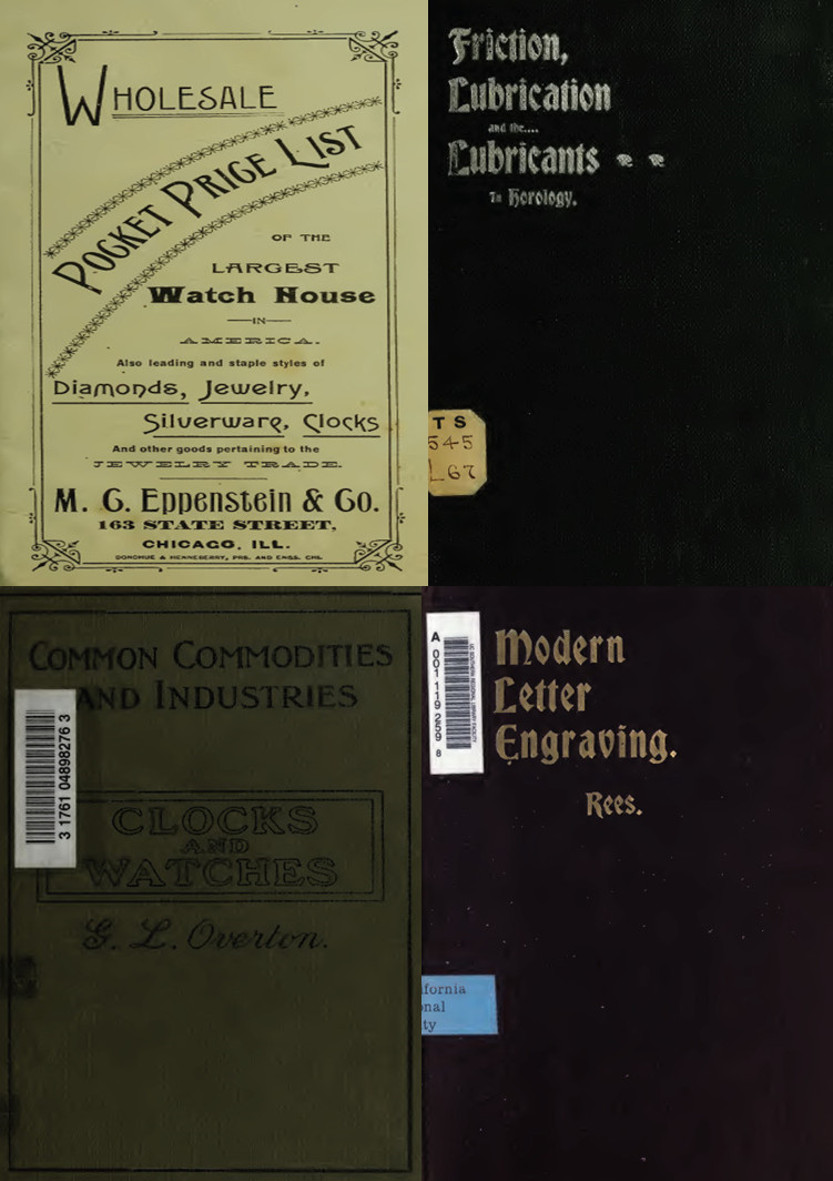 Watchmaker Horology Pocket Watch Clock Repair - 220 Old Rare Books on 2 DVD