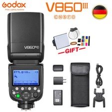 Flash a batteria Godox V860III TTL HSS flash luce per Canon Nikon Sony Olympus
